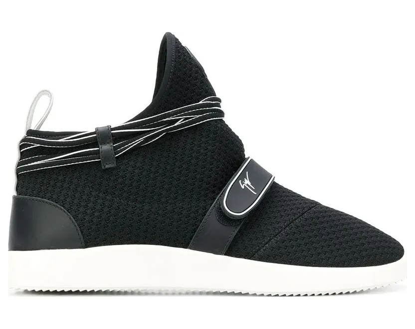 Giuseppe Zanotti logo sock – Black (RU80045001)