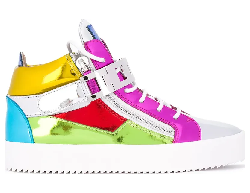 Giuseppe Zanotti mit Metallic-Schnalle – Mehrfarbig (RS7068004)