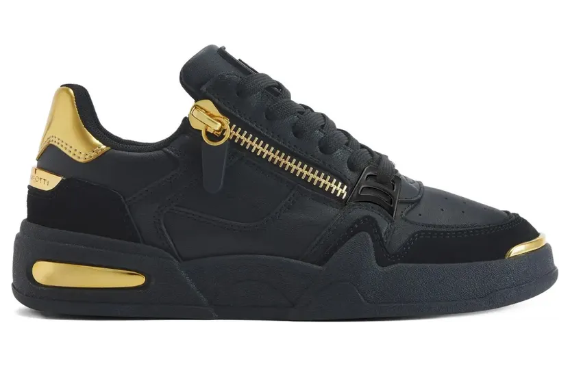 Giuseppe Zanotti mit Reißverschlussdetail – Black (RW50006001)
