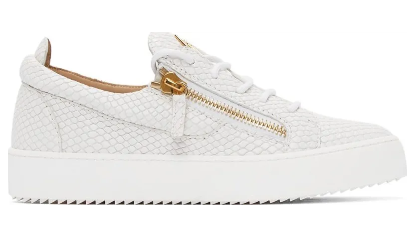 Giuseppe Zanotti White Croc May London Gigas (RU70000 77649)