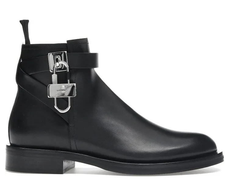 Givenchy Lock Ankle Boots Black (BH6031H0VL 001)