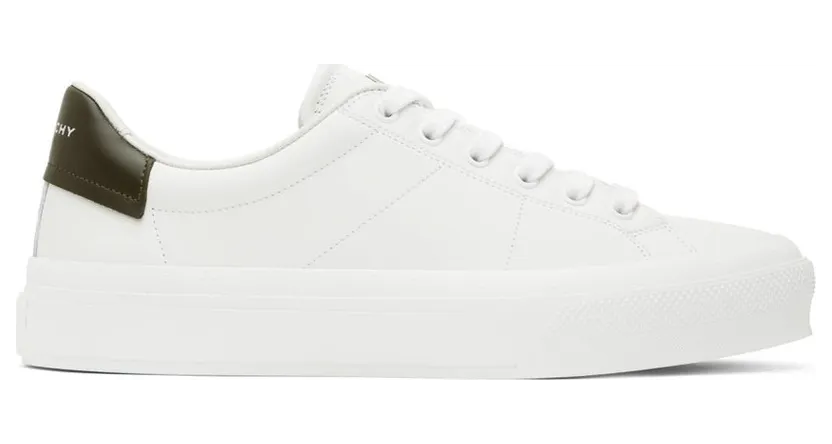 Givenchy White City Sport 133-WHITE/KHAKI (BH005VH118133)