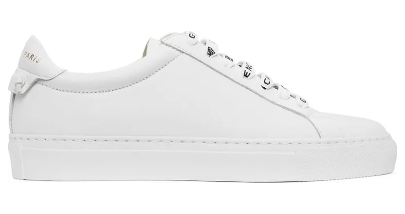 Givenchy White Logo Laces Urban Street Sneakers (BE0003E0GC)