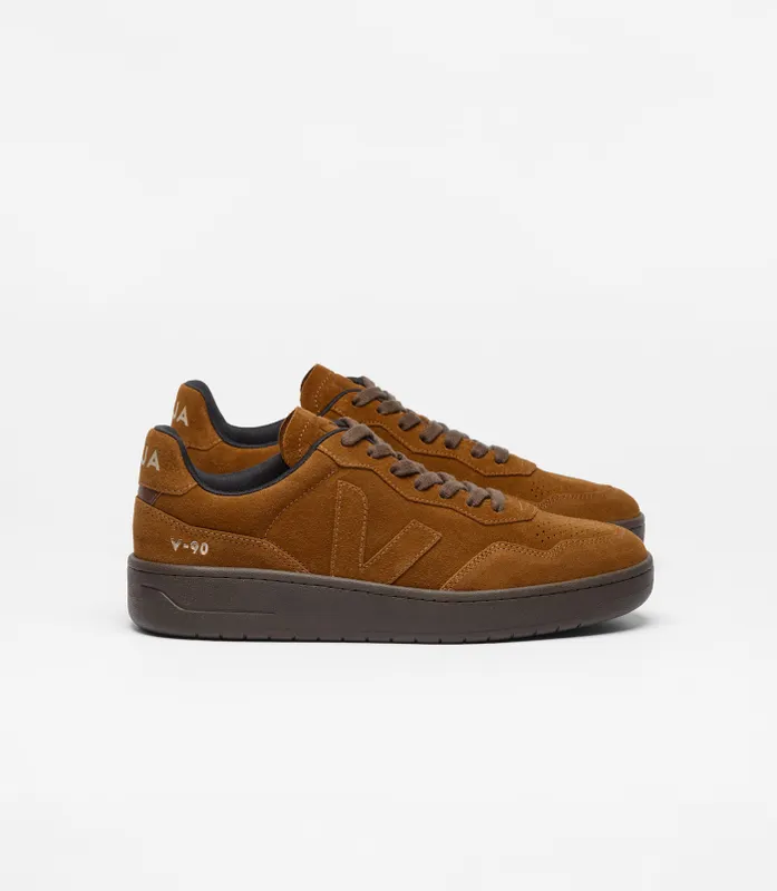 VEJA V-90 low-top sneakers – Bruin (VD0320929)