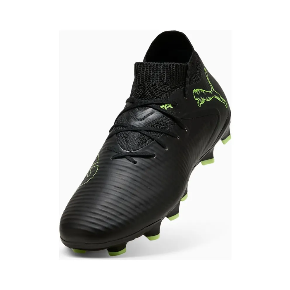 Puma Future 8 Pro FG/AG Jr Black Fizzy Light Green Terrain (108613-02)