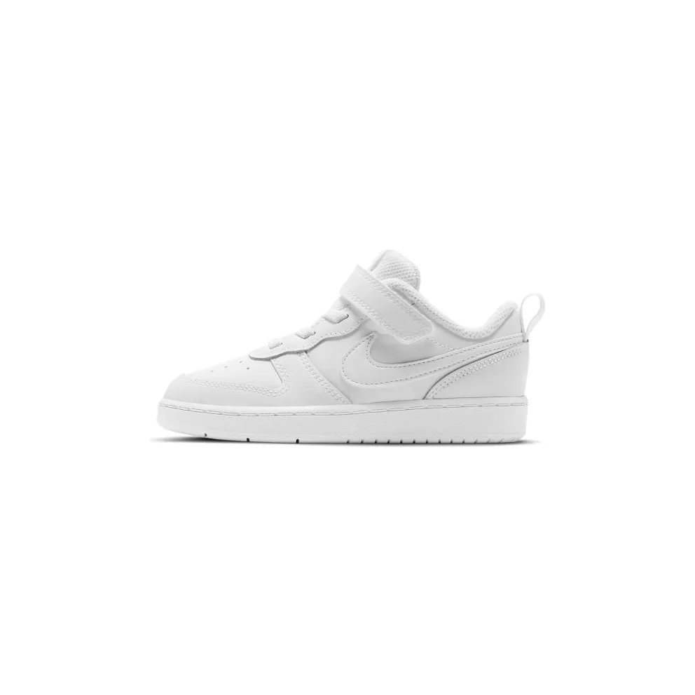 Nike Court Borough Low 2 Triple White (TD) White/White/White (BQ5453-100)
