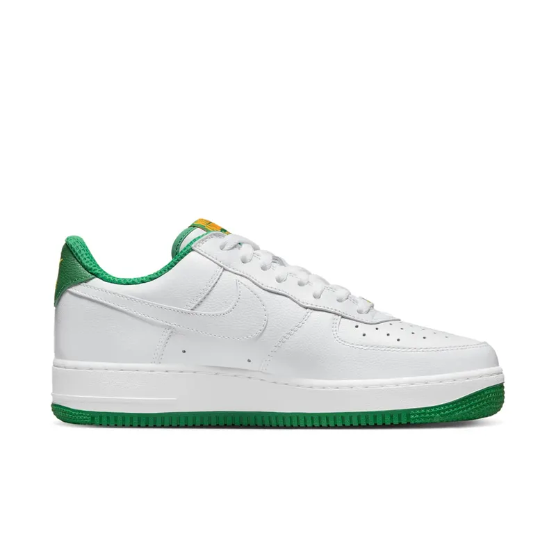 Nike Air Force 1 Low “White/White/Classic Green” (DX1156-100)