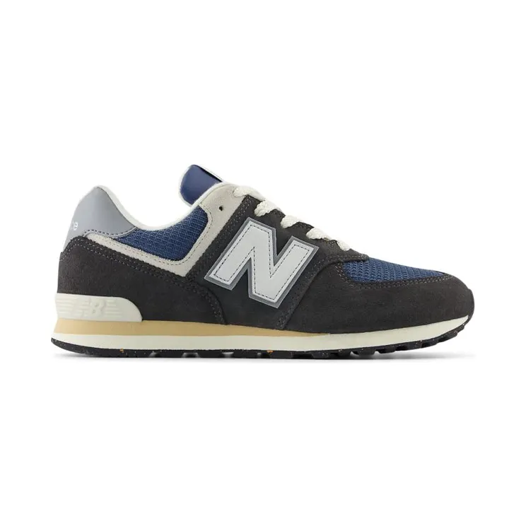New Balance 574 Lace Black Cement Slate Grey (GC574SGG)