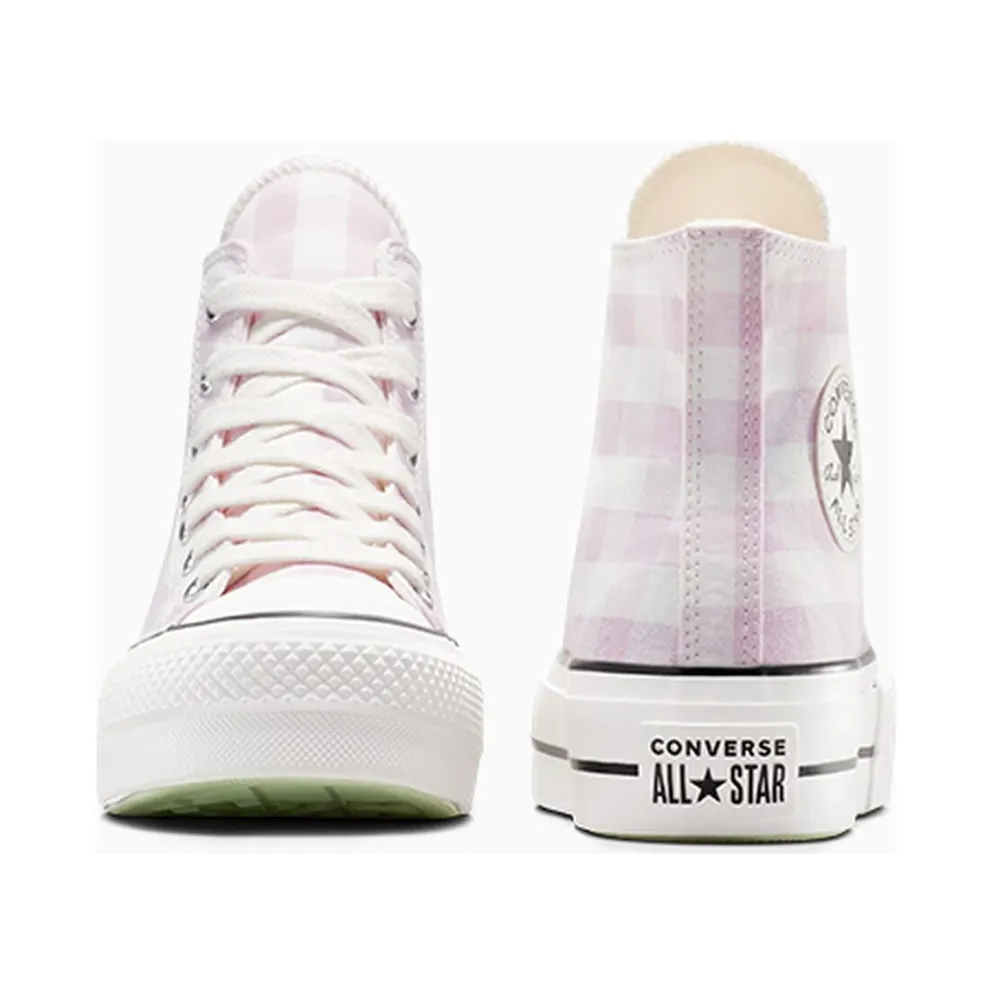 Converse Chuck Taylor All Star Lift Platform Gingham Vintage White/Summit Pink (A13663C)