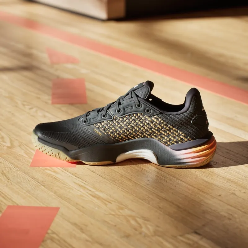 Adidas Stabil 16 Indoor Core Black / Zero Metalic / Aurora Black (IE3585)