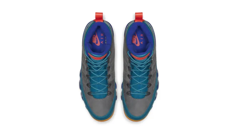 Jordan 9 Retro Boot Green Abyss Green Abyss/Dark Grey-Concord-Bright Crimson (AR4491-300)