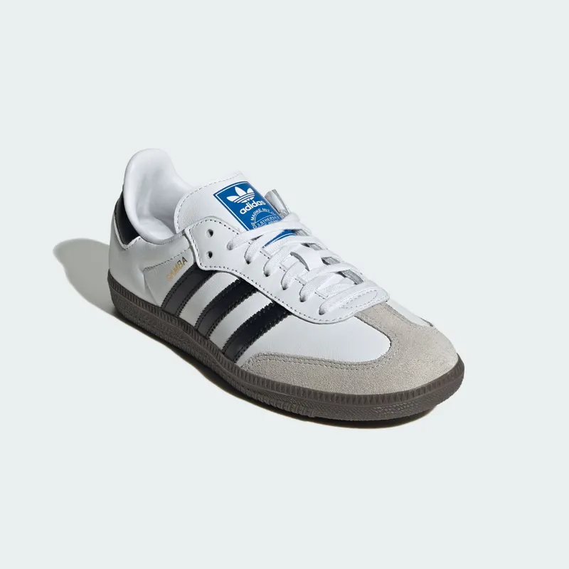 Adidas Samba OG Kids Cloud White / Core Black / Gum (IE3675)
