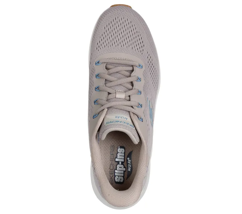 Skechers Slip-ins: Arch Fit 2.0 – Lestur Sneaker Taupe/Blue