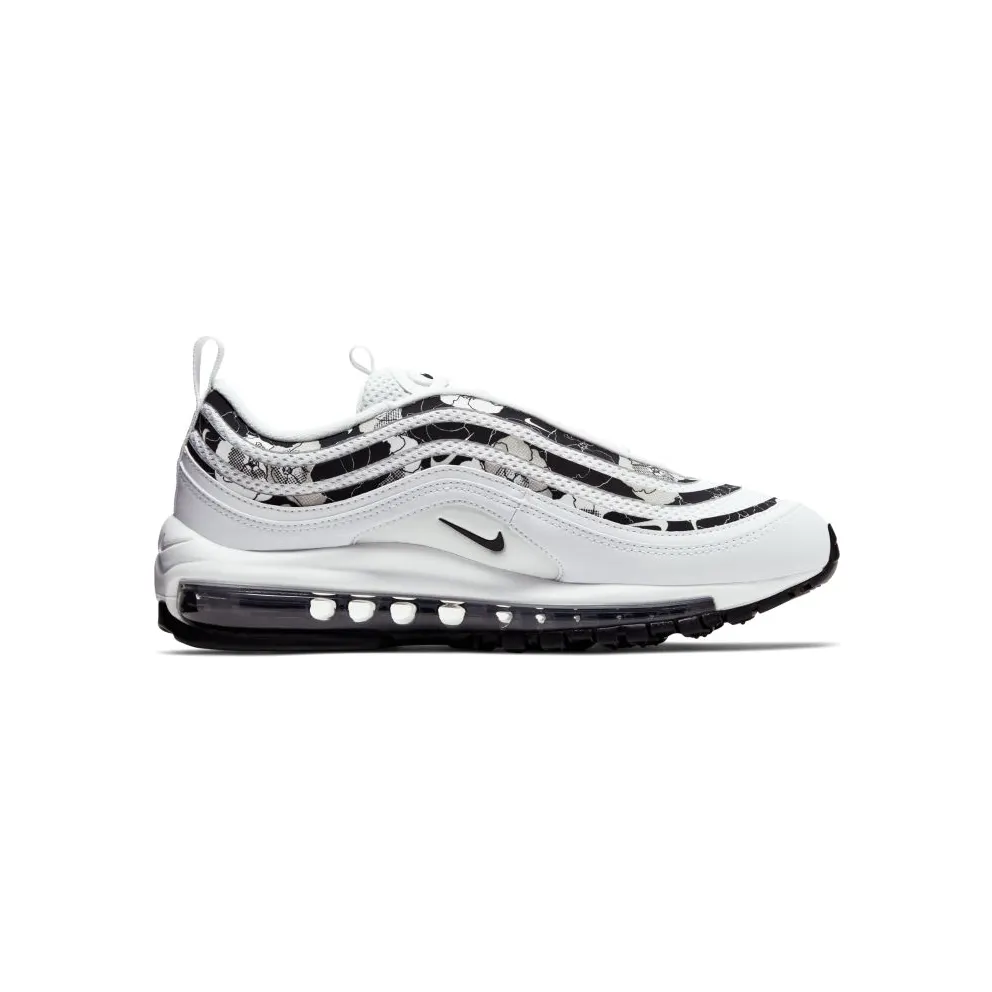Nike Air Max 97 Floral White (W) White/Black (BV0129-100)