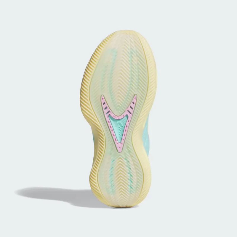 Adidas Anthony Edwards 2 J Almost Yellow / Bliss Lilac / Flash Aqua (JQ9505)