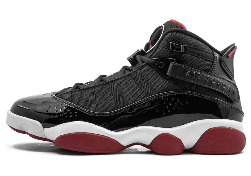 Jordan 6 Rings ‘Black Varsity Red’ Black/Varsity Red-White (322992-062)