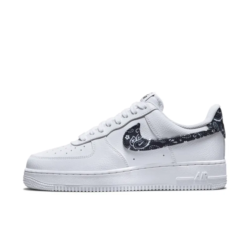 Nike Air Force 1 Low 07 Essential White Black Paisley (DH4406-101)