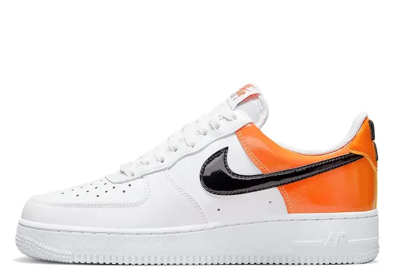 Nike Air Force 1 Low ’07 Essential White/Brilliant Orange (DJ9942-103)