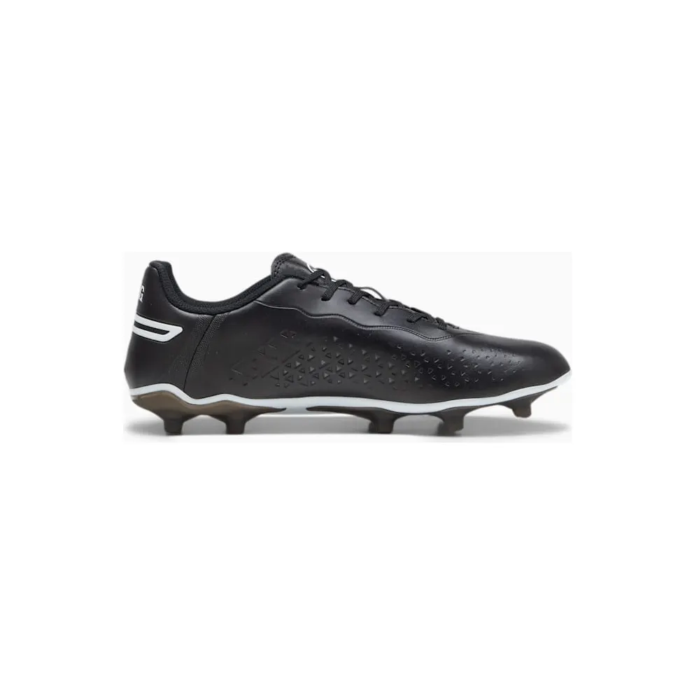 Puma King Match FG/AG Black White (107570-01)