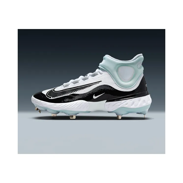 Nike Alpha Huarache Elite 4 White Black Blue Tint (FD2744-101)
