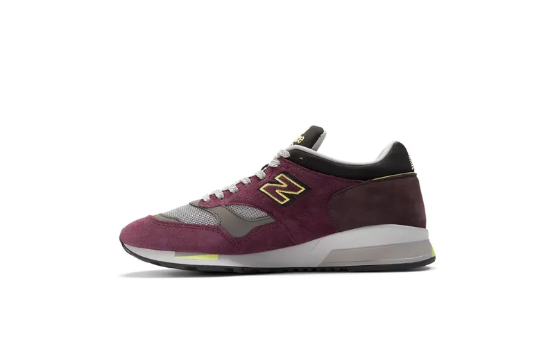 New Balance 1500 MiUK Plum Wine Neon Yellow (U1500PUL)