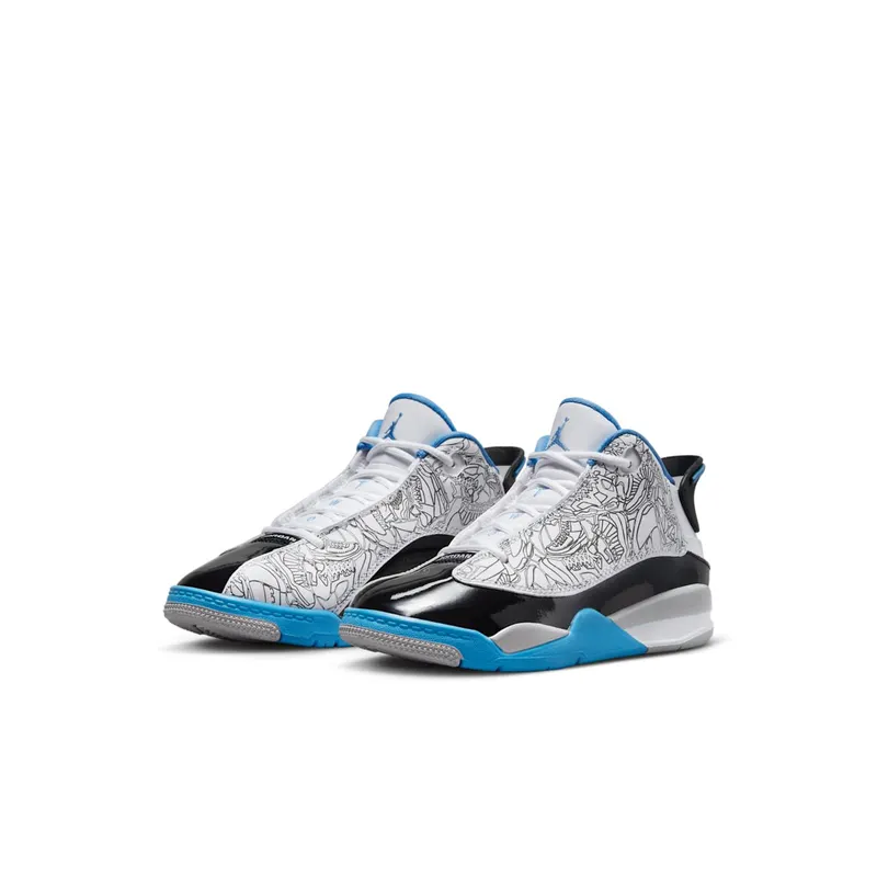 Jordan Dub Zero White Black Neutral Grey University Blue (DV1359-114)
