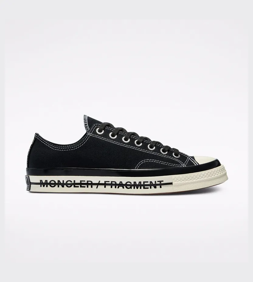 Converse 7 Moncler FRGMT + Converse Chuck 70 Black/Black/egret