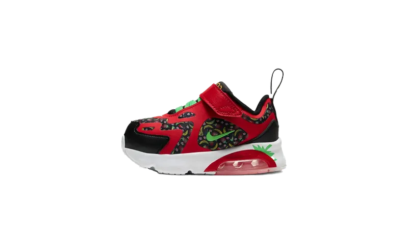 Nike Air Max 200 TD “University Red Green Spark” (CU4698-600)