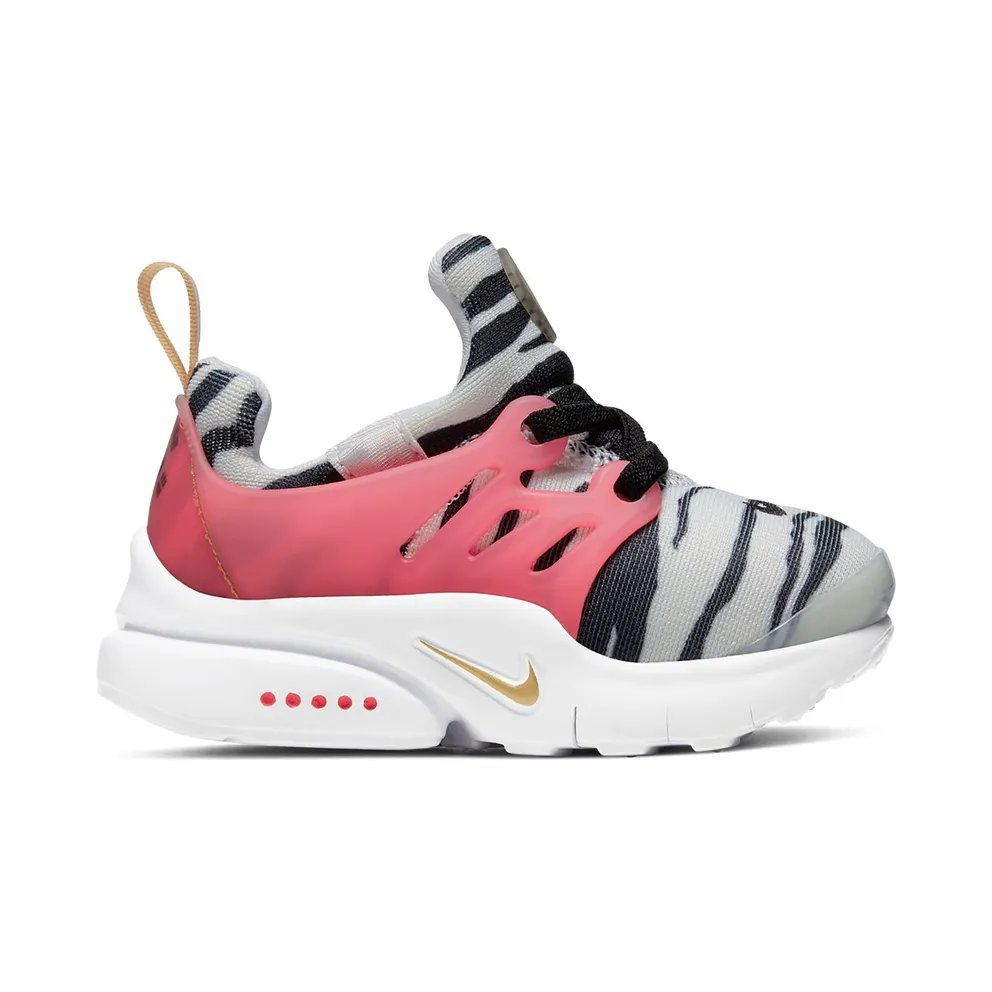 Nike Air Presto South Korea 2020 (TD) White/Black-Red Orbit-Metallic Gold (CW7461-100)