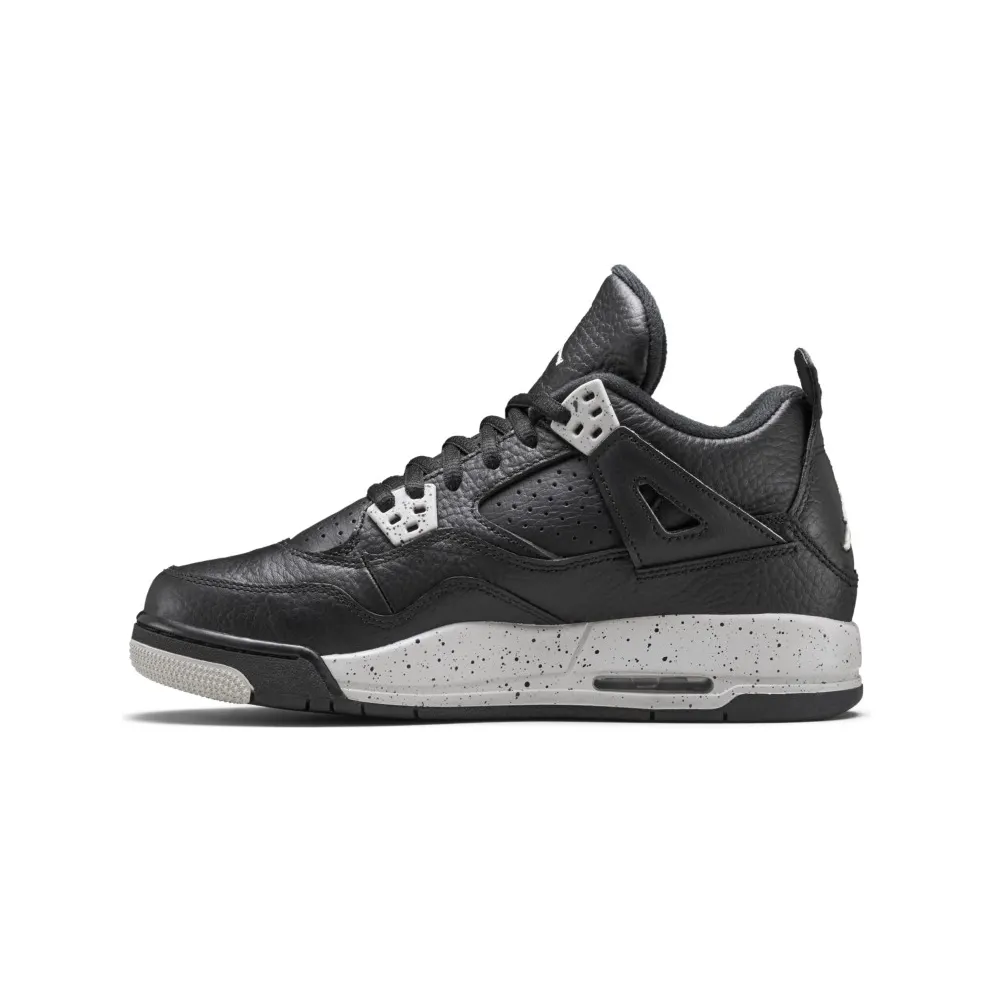 Jordan 4 Retro Oreo 2015 (GS) Black/Tech Grey-White (408452-003)