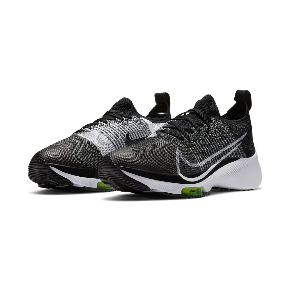 Nike Air Zoom Tempo Next% Black White (GS) Black/Volt-White (CJ2102-001)