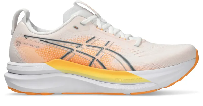 ASICS GEL-KAYANO 33 “White / Stadium Orange” (1011C167-101)