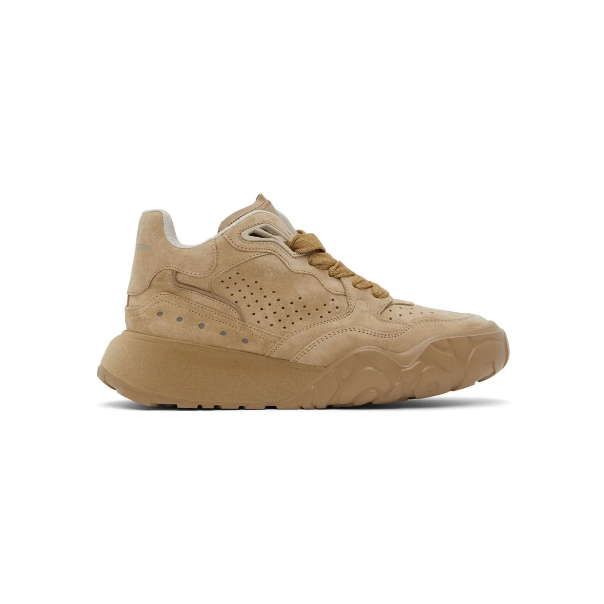 Alexander McQueen Brown Court Low-Top Sneakers (705121WIA5C)