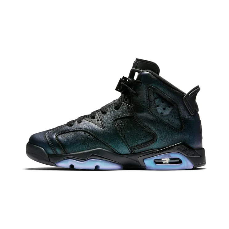 Jordan 6 Retro All Star 2017 Chameleon (GS) “Black / White” (907960-015)