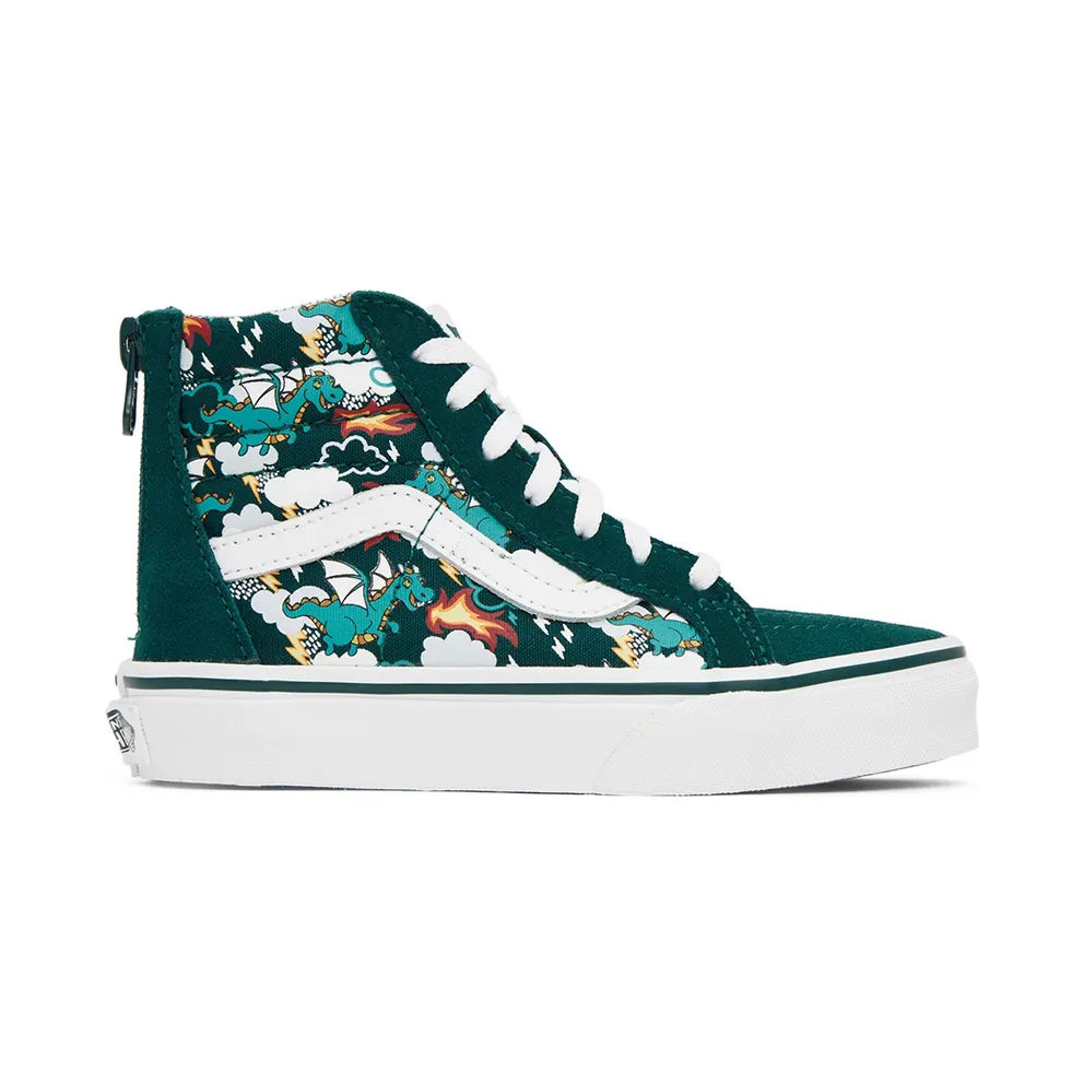 VANS Sk8-hi Zip Kinderschuhe Blau (VN0A4BUX60Q)