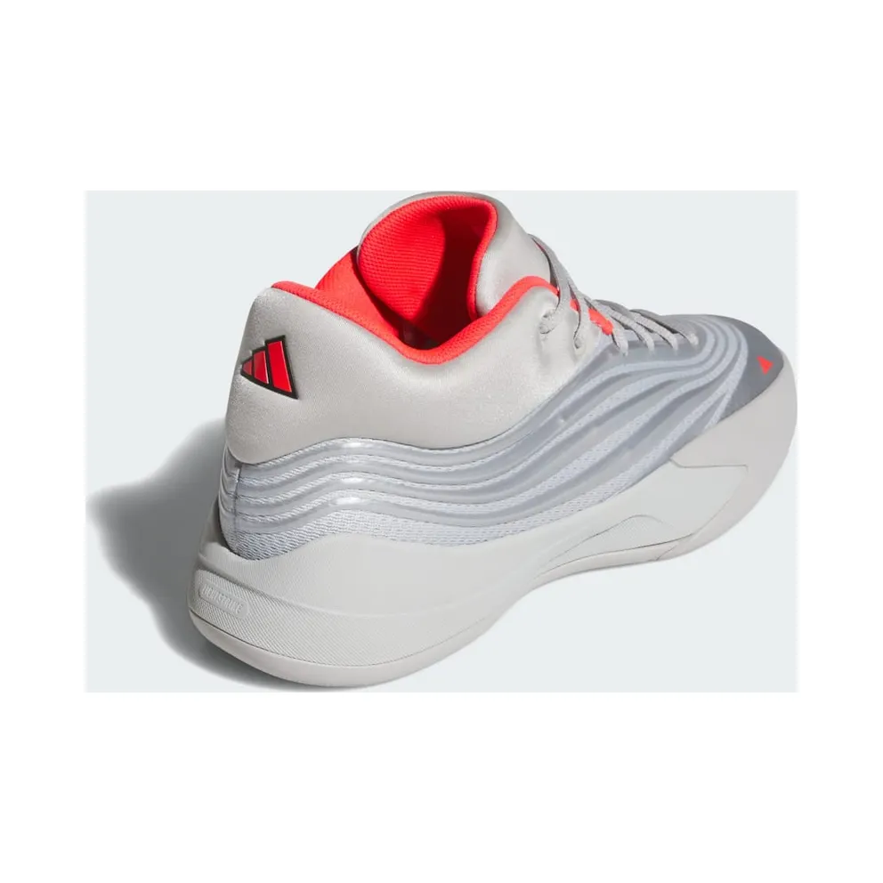Adidas Dame X Silver Metallic / Grey Two / Lucid Red (KJ4398)