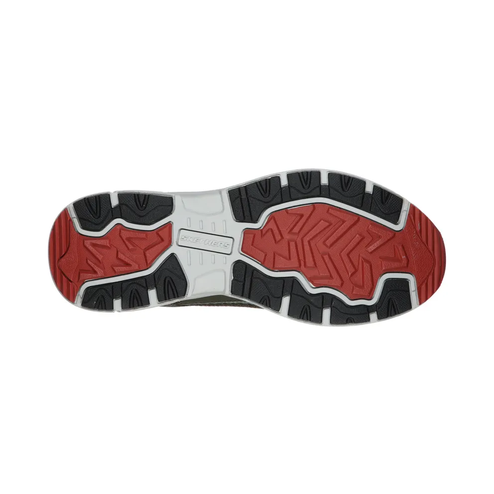 Skechers Relaxed Fit: Oak Canyon – Verketta – Olijf / Black – “Green” (51898 OLBK)