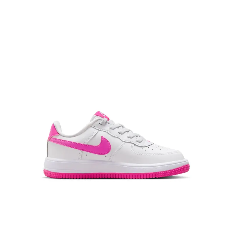 Nike Force 1 Low EasyOn White Laser Fuchsia (FN0237-102)