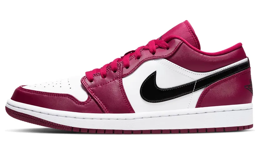 Air Jordan 1 Low ‘Noble Red’ “Noble Red / White / Black” (553558-604)