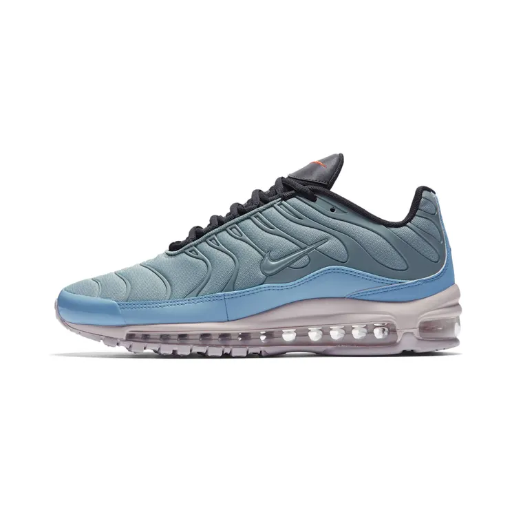 Nike Air Max 97 Plus Mica Green (Plus Upper) “Mica Green / Leche Blue / Orange Blaze / Barely Rose” (AH8144-300)
