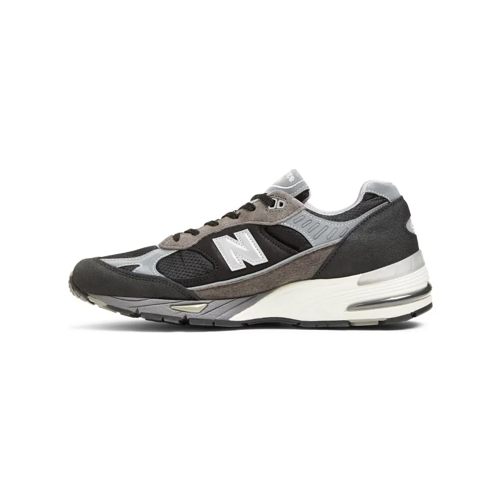 New Balance x Slam Jam 991 Made In The UK Black Grey (2021) (M991SJM)