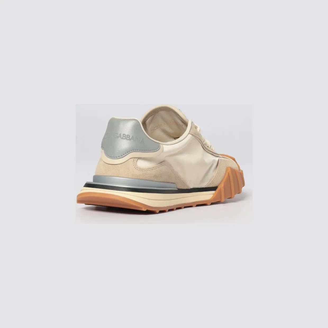 Dolce & Gabbana DG Athletic Sneakers in Suede and Nylon Beige (CK2384A6H638J031) (2)