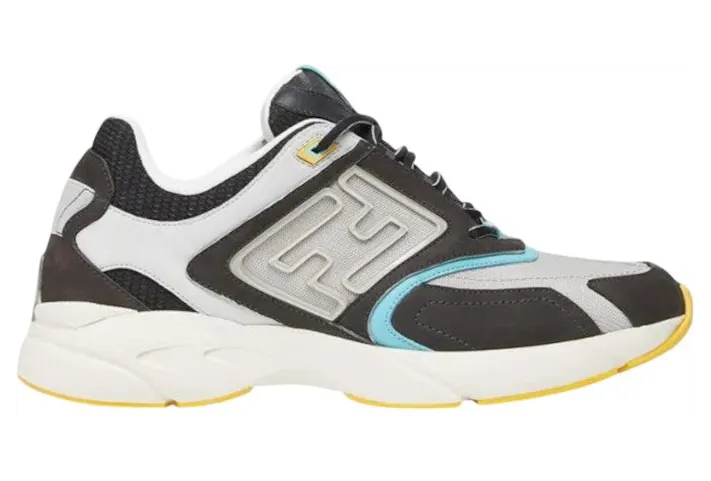 Fendi Faster FF Gray Black White (7E1555AKX6F1JF2)