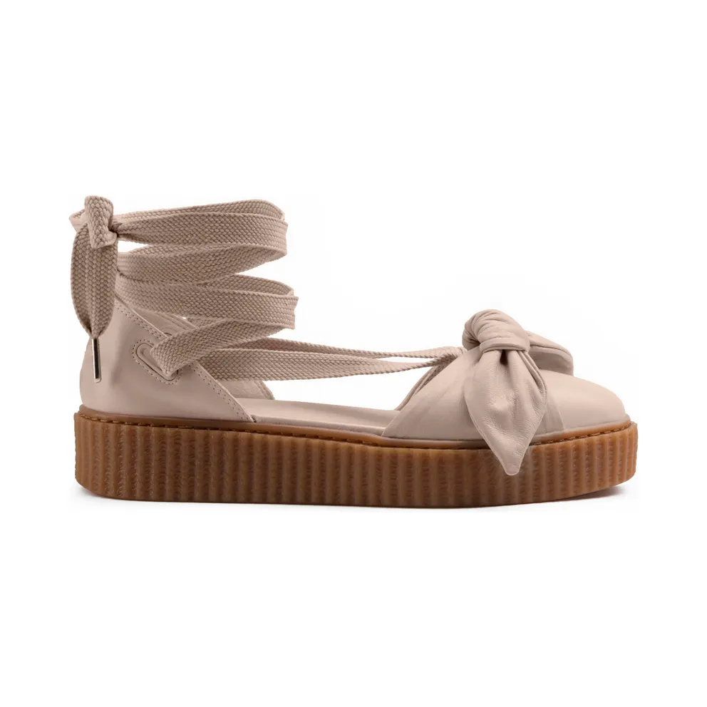 Puma Bow Creeper Sandal Rihanna Fenty Pink Tint (W) Pink Tint/Pink Tint-Oatmeal (365794-02)