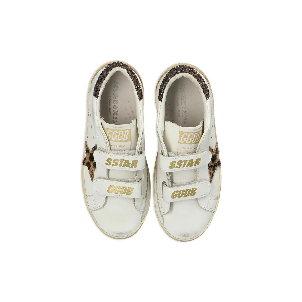 Golden Goose Old School Leopard-print “White/Brown” (GJF00177 F008668 12515) (3)