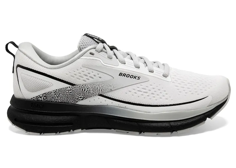 Brooks Trace 3 White Oyster Black (120401-1B-191)