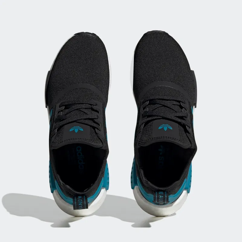 Adidas NMD_R1 Core Black / Active Teal / Cloud White (HQ4461)