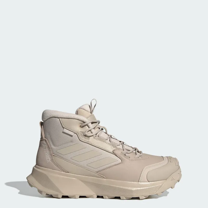 Adidas Terrex Winter Leather Mid Cut RAIN.RDY COLD.RDY Boots Wonder Beige / Wonder Beige / Alumina (ID3436)