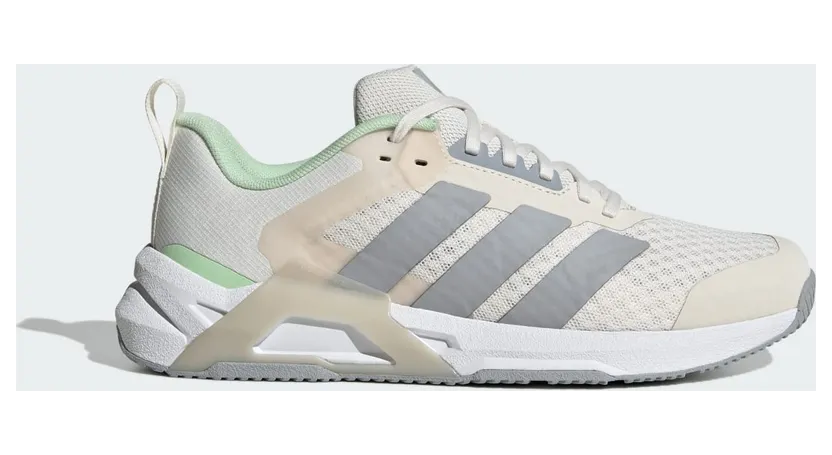Adidas Dropset Control Trainingsschoenen Chalk White / Halo Silver / Lime Burst (JS3123)