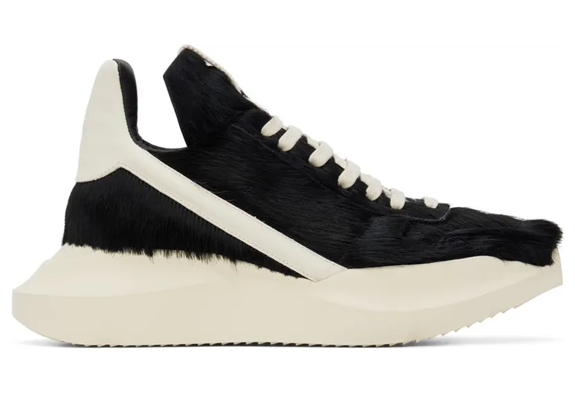 Rick Owens Black Geo Geth 911 BLACK/MILK/MILK (RR02B2803 LHL)